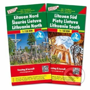 Litva SET sever+juh 1:150 000 - freytag&berndt