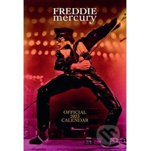 Oficiálny nástenný kalendár 2023: Freddie Mercury - Queen