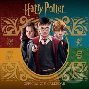 Oficiálny nástenný kalendár 2023 Harry Potter s plagátom - Harry Potter