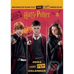 Oficiálny nástenný kalendár 2023 s nastaviteľnými obrázkami: Harry Potter - Harry Potter