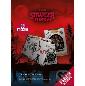 Sada samolepiek Stranger Things - Upside Down Battle (39 ks) - Pyramid International