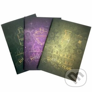 Zošity A6 Harry Potter - Potions (3 ks) - Pyramid International