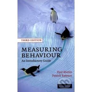 Measuring Behaviour - Paul Martin, Patrick Bateson