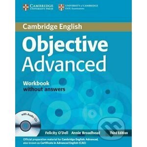 Objective Advanced 3rd Edn: Work Book w´out Ans w A-CD - Felicity O´Dell