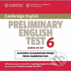 Cambridge Preliminary English Test 6 Audio CDs (2) - Cambridge University Press