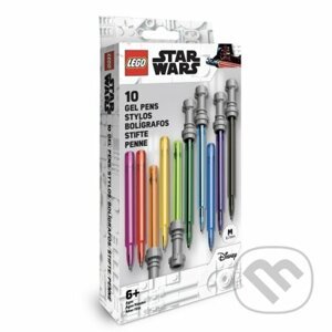 LEGO Star Wars Set Gélových pier, svetelný meč - 10 ks - LEGO