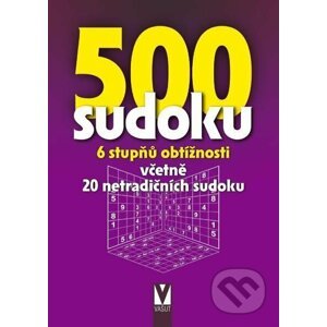 500 sudoku - 6 stupňů obtížností (fialová) - Vašut
