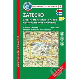 KČT 7 Žatecko 1:50 000 / turistická mapa - Klub českých turistů