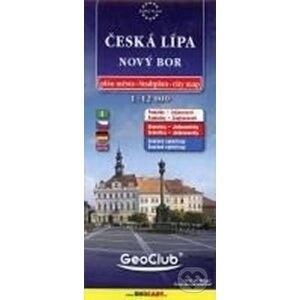 Česká Lípa, Nový Bor 1:12T/plán města - SHOCart