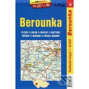 Berounka/vodácká mapa 1:45T - SHOCart