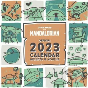 Kalendár Star Wars: The Mandalorian - Grogu 2023 - Pyramid International