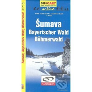 Šumava Bayerischger Wald Böhmerwald 1:75T / Zimní turistická a lyžařská mapa - SHOCart