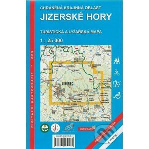 Jizerské hory 1:25 000 - Turistická a lyžařská mapa - freytag&berndt, Česká televize