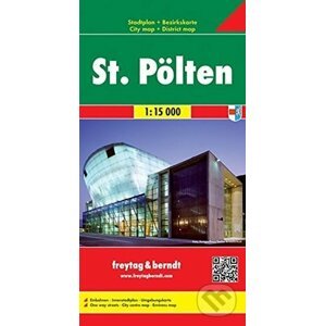St. Polten 1:15 000/Plán města - freytag&berndt