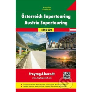 Rakousko supertouring 1:150 000 - freytag&berndt