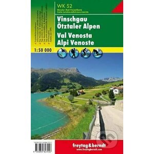 WKS 2 Vinschgau-Ötztaler Alpen 1:50 000/Turistická mapa - freytag&berndt