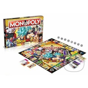 Monopoly Dragon Ball Super (v anglickém jazyce) - Winning Moves
