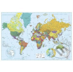 Svet - politická mapa 1:43,5 mil. - BB Kart
