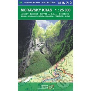 Moravský kras 1:25 000 - Geodezie On Line