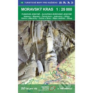 Moravský kras 1:25 000 - Geodezie On Line