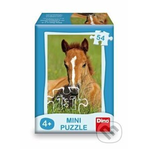Zvířátka minipuzzle - kůň - Dino