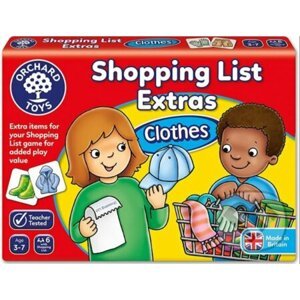 Shopping list - clothes (Nákupný zoznam - oblečenie) - Orchard Toys