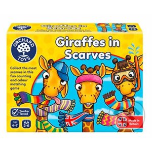Giraffes in scarves (žirafy v šálách) - Orchard Toys