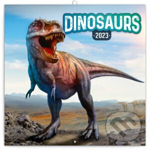 Poznámkový kalendář Dinosaurs 2023 - Presco Group