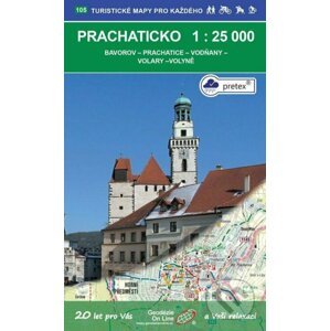 Prachaticko 1:25 000 / 105 Turistické mapy pro každého - Geodezie On Line