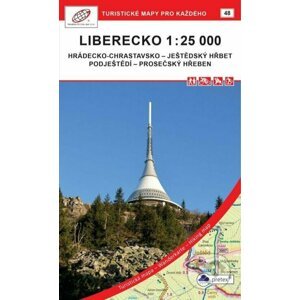 Liberecko 1:25 000 / 48 Turistivké mapy pro každého - Geodezie On Line
