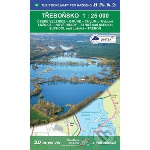 Třeboňsko 1:25 000 / 47 Turistické mapy pro každého - Geodezie On Line