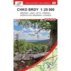 Brdy CHKO 1:25 000 / 52 Turistické mapy pro každého - Geodezie On Line
