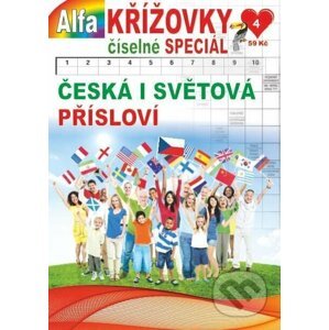 Křížovky číselné speciál 4/2022 - Česká i světová přísloví - Alfasoft