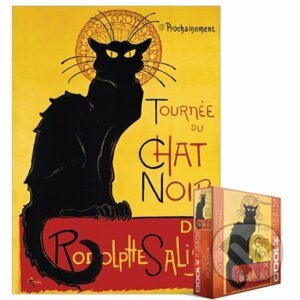 Černá kočka Chat Noir - T.A. Steinlen
