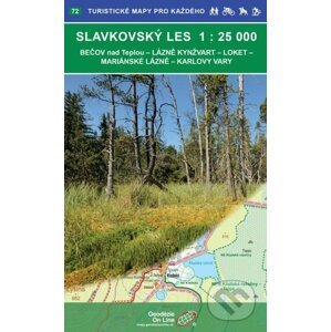 Slavkovský les 1:25 000 / 72 Turistické mapy pro každého - Geodezie On Line