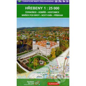 Hřebeny 1:25 000 / 67 Turistické mapy pro každého - Geodezie On Line