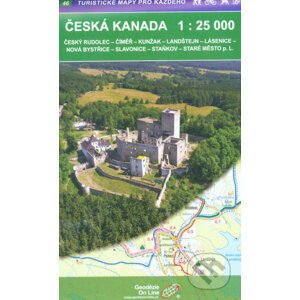 Česká Kanada 1:25T /46 Turistické mapy pro každého - Geodezie On Line