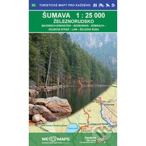 Šumava-Železnorudsko 1:25T /93 Turistické mapy pro každého - Geodezie On Line