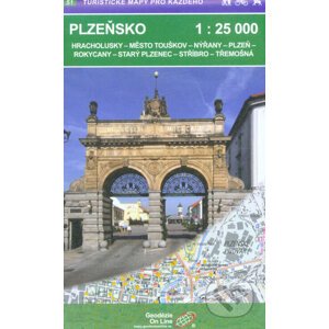 Plzeňsko 1:25 000 / 61 Turistické mapy pro každého - Geodezie On Line