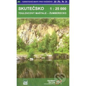 Skutečsko Toulovcovy maštale-Žumberecko 1 : 25 000 / 80 Turistické mapy pro každého - Geodezie On Line