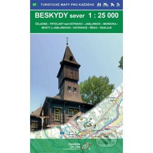 Beskydy - sever 1:25 000 / 97 Turistické mapy pro každého - Geodezie On Line