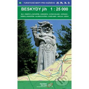 Beskydy - jih 1:25 000 / 98 Turistické mapy pro každého - Geodezie On Line