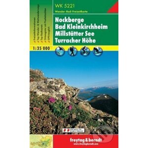 Nockberge Bad Kleinkirchheim 1:35 000 / Tutistická mapa - freytag&berndt