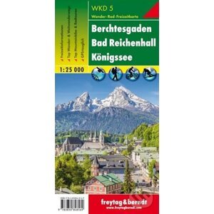 WKD 5 Berchtesgardenner Land 1:25 000/mapa - freytag&berndt