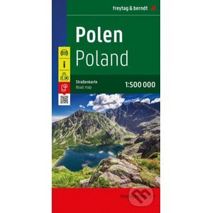 Polsko 1:500 000 / Polen, Straßenkarte 1:500 000 - freytag&berndt