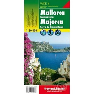 WKE 4 Mallorca Tramontana 1:50 000/mapa - freytag&berndt