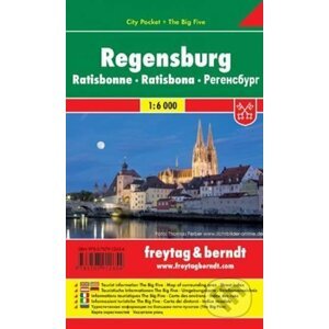 Regensburg 1:6T/kapesní plán města - freytag&berndt