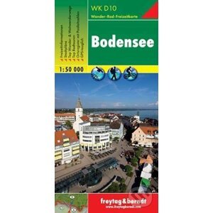 WKD 10 Bodensee 1:50 000/mapa - freytag&berndt