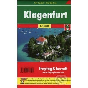Klagenfurt 1:10T/kapesní plán města - freytag&berndt