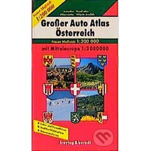 GAAO 1 Velký atlas Rakousko s CD ROM navigator - freytag&berndt